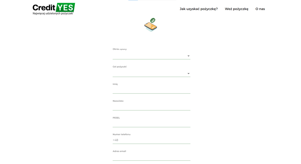 credityes-rejestracja - Szybkie pożyczki Rejestracja krok po kroku