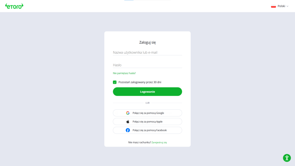 etoro Proces logowania - Szybkie pożyczki Proces logowania